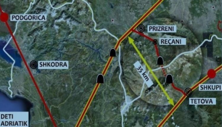 Maqedonia e Veriut dhe Kosova së bashku do ta ndërtojnë tunelin në drejtimin e aksit rrugor Tetovë- Prizren