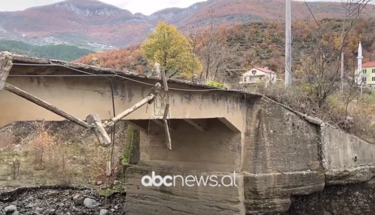 Xibrakë, dëmtohet ura shekullore/ Banorët: U ndërtua në vitin 1929, lidh 10 fshatra