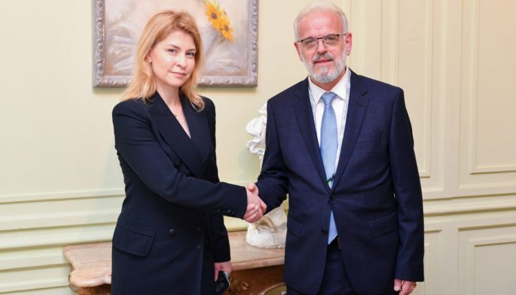 Xhaferi – Stefanishina: RMV është partner i Ukrainës dhe faktor i rëndësishëm në stabilitetin evropian