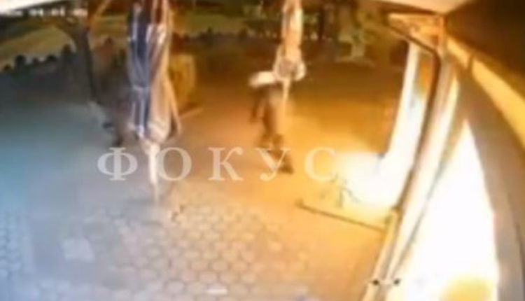 Dalin pamje nga zjarri në kafenenë “Baron” në Çair të Shkupit