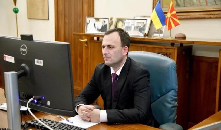 Takim onlajn Mitreski – Stefançuk: Maqedonia e Veriut dhe Ukraina do të vazhdojnë të bashkëpunojnë dhe të mbështeten edhe në rrugën drejt BE-së