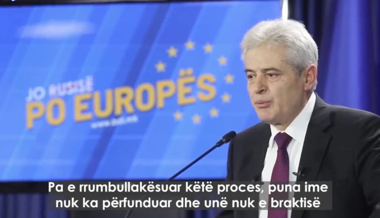 Ali Ahmeti: Bujari po i prin referendumit më të rëndësishëm të kohës