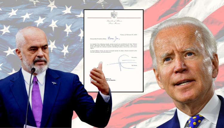 Rama mesazh ngushëllimi Presidentit Biden për vrasjen e 3 ushtarëve amerikanë