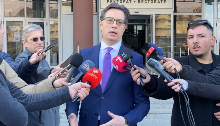 Pendarovski për Ligjin e lojërave të fatit: Është keqpërdor flamuri evropian