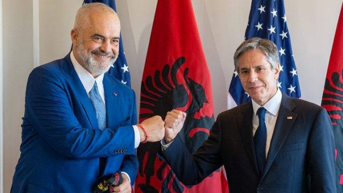 Rama: Vizita e sekretarit Blinken, vlerë e veçantë për Shqipërinë