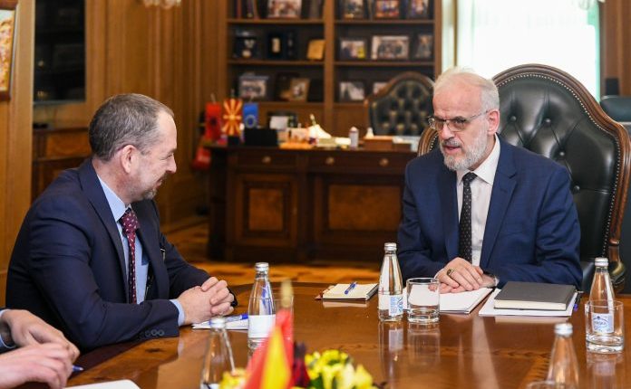Xhaferi-Angellov: Marrëdhënie të mira fqinjësore dhe bashkëpunim i suksesshëm në NATO dhe në rrugën drejt BE-së