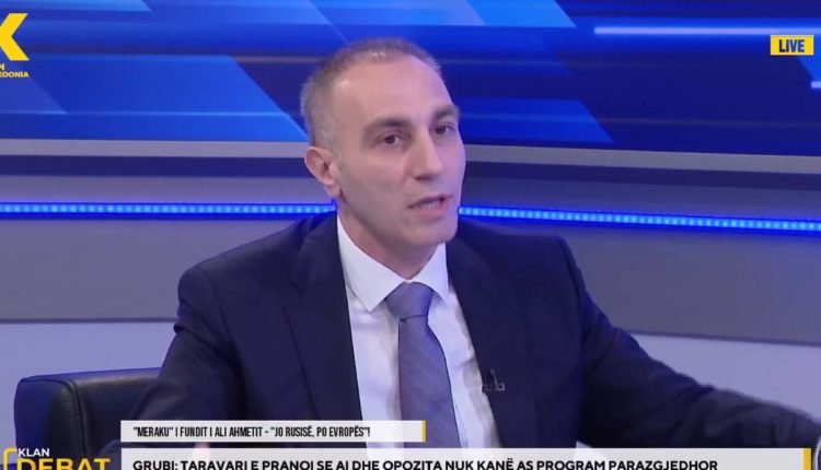 Grubi: Me Ali Ahmetin e pamë të udhës të alarmojmë publikun për rrezikun rus në Ballkan