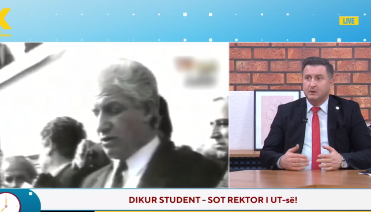 Emocionohet rektori i UT-së: Qytetarët lëshonin shtëpitë e tyre të fillon mësimi, nuk i ndalonte asgjë studentët..