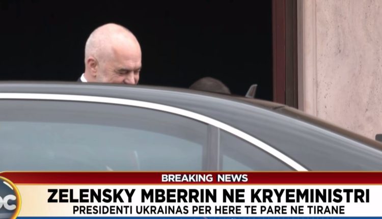 Samiti për Ukrainën, Rama pret Zelenskyn në Kryeministri
