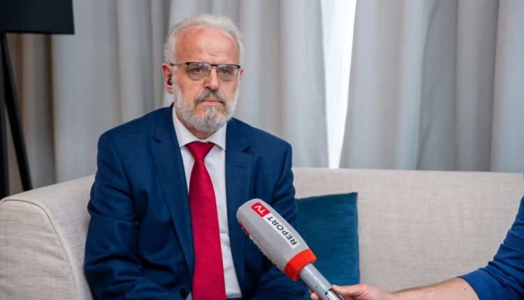 Kryeministri Talat Xhaferi për Report Tv: Përgëzime Shqipërisë për arritjet në diplomacinë ndërkombëtare! Vijojmë punën për anëtarësimin në BE