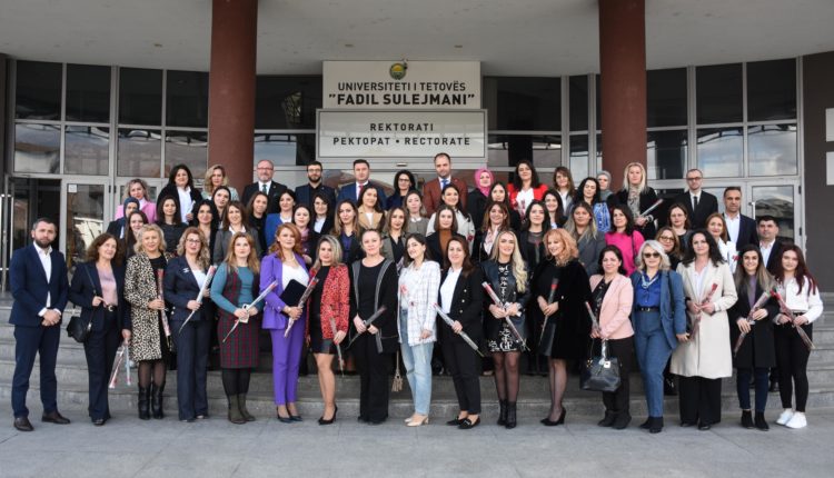 Universiteti i Tetovës me rastin e 8 Marsit – Ditës Ndërkombëtare të Gruas organizoi Akademi solemne