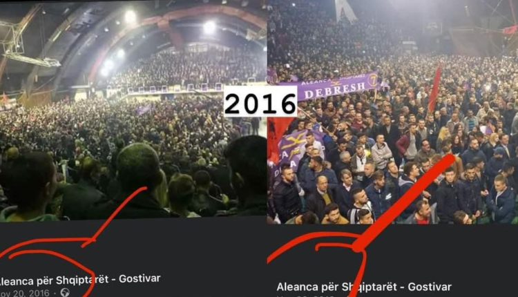 Arben Taravari kishte më shumë njerëz në 2016 si ASH,  se sot me 4 parti  (FOTO)
