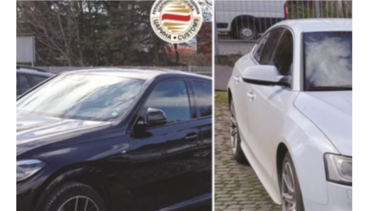 Dogana dhe Policia e Maqedonisë konfiskojnë 22 automjete luksoze me targa të huaja