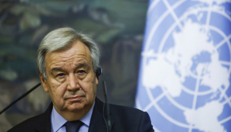 Guterres përshëndeti miratimin e një rezolute për një armëpushim në Gaza