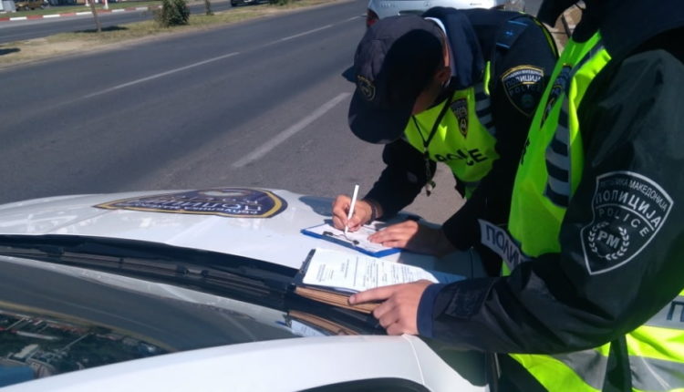 Gjoba për 144 shoferë në Shkup, 10 prej tyre pa patentë shoferi