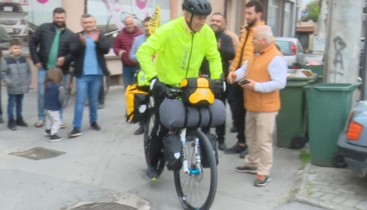 Nga Shkupi në Mekë, me biçikletë! Njihuni me Qamuran Hirdën nga Shkupi