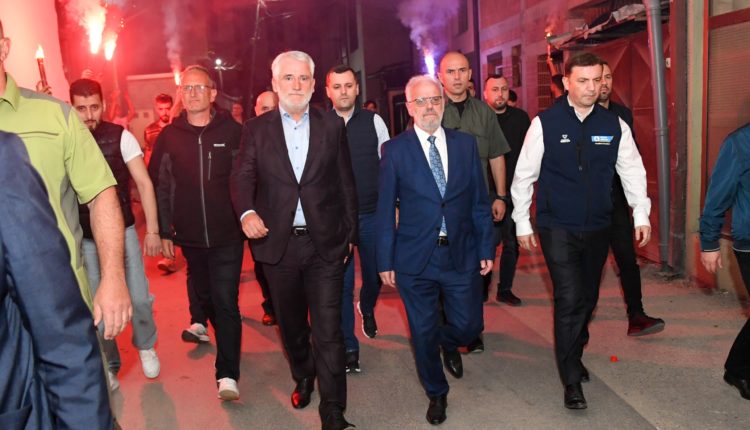 Fronti Europian hap shtabin në lagjen Migjeni në Tetovë