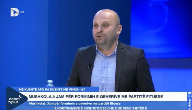 Mushkolaj: Qeveria e Maqedonisë duhet formohet me parimin Fituesi me Fituesin