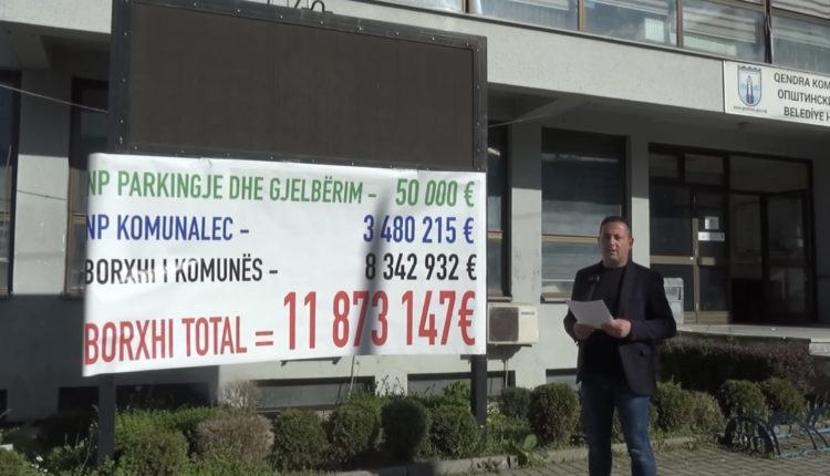 BDI Gostivar: Borxhi i komunës 12 milion euro, 200 euro për kokë banori