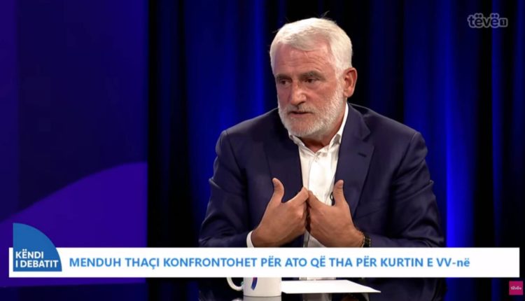 Thaҫi: Nëse kandidati i Kurtit e merr gjysmë vote më shumë se unë, do të jap dorëheqje, nuk merrem kurrë më me politikë