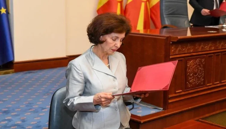 Siljanovska Davkova do të takohet me ambasadorin evropian Gir dhe ambasadorin italian Silvestri
