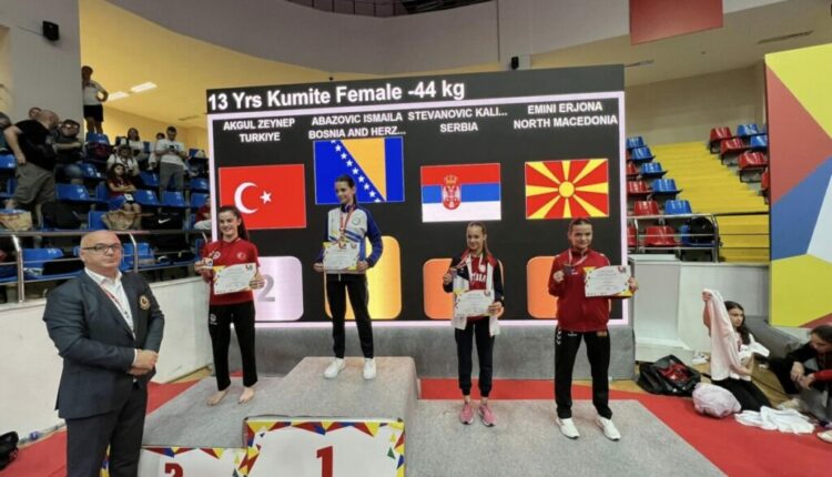 Tetovarja Erjona Emini e “Shkëndijës”, e treta në Ballkan për karate