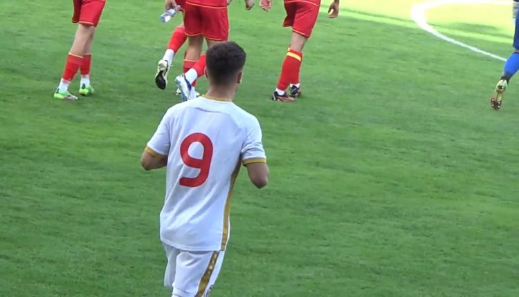 Maqedonia e Veriut U-18 humb minimalisht prej Malit të Zi U-18, në skenë prap Hisar Ali me super dygolëshin e tij