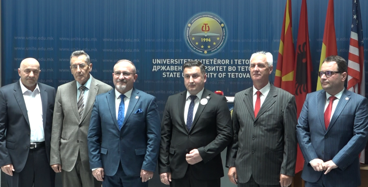 30 vjet UT/ Rektori Zejneli takon ish-rektorët e UT-së
