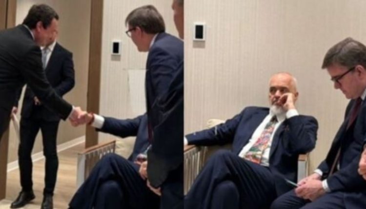 Qëndroi ulur kur Kurti hyri në zyrën ku ndodhej edhe O’Brien, Rama flet për fotografinë që u bë virale