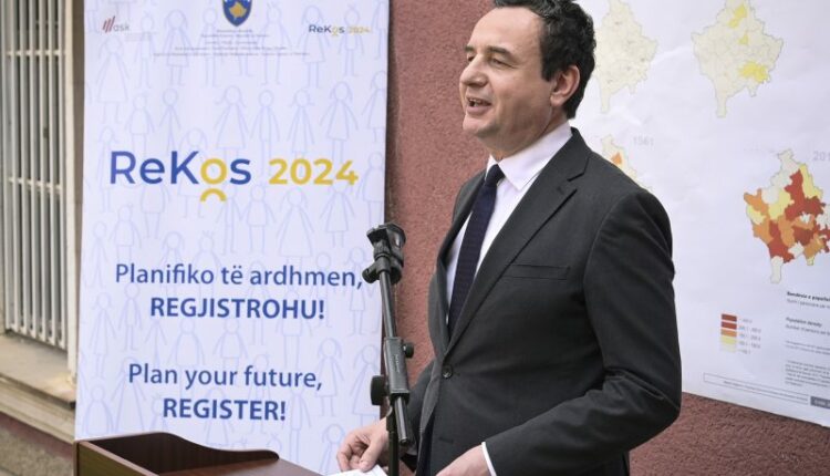 Përmbyllet censusi, Kurti: Mblodhëm të dhëna të rëndësishme për planifikimin e së ardhshmes