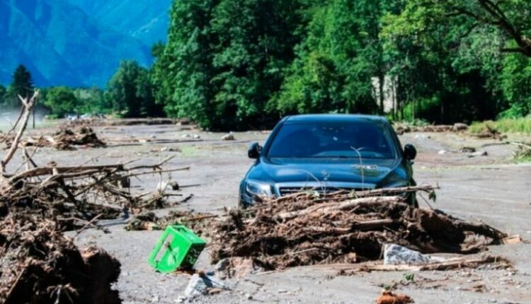 Përmbytje masive në juglindje të Zvicrës, 3 të zhdukur