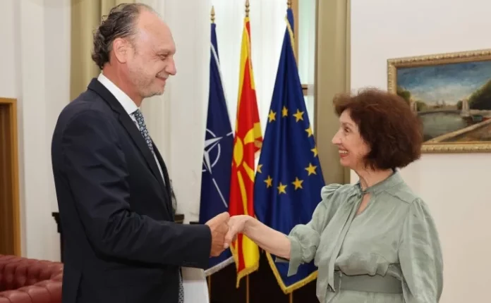 Siljanovska Davkova: Pres që çështjet historike të vjetra njëqindvjeçare nuk do të kenë përparësi ndaj reformave për anëtarësim në BE