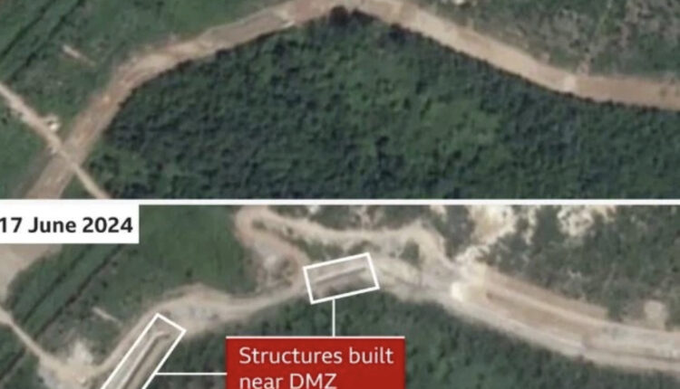 Koreja e Veriut po ndërton “mur” kufitar, zbulojnë imazhet satelitore