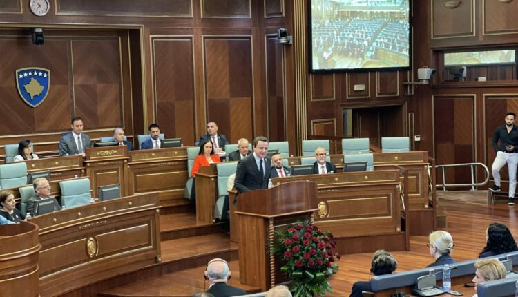 Kurti në seancën solemne: BE është familja jonë e synuar politike, e NATO destinacioni ynë ushtarak