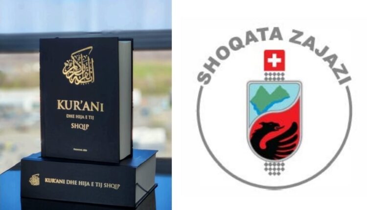 Shoqata “Zajazi” në Zvicër organizon promovimin e librit të ri të Kur’anit të Shenjtë “Kur’ani dhe hija e tij Shqip” nga Akademiku Fehti Mehdiu