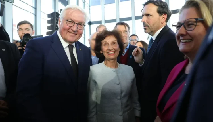 Siljanovska takoi presidentin gjerman Frank-Walter Steinmeier