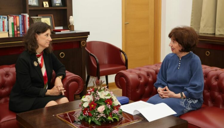 Siljanovska Davkova priti ambasadoren suedeze, Ami Larson Xhein