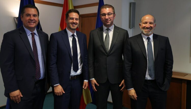 Mickoski realizoi takim me përfaqësues të kompanisë Rumble, korporatës financiare Cantor Fitzgerald nga SHBA-ja dhe Tramp korporatën