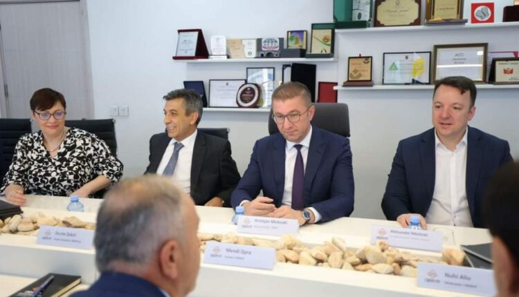 Mickoski e Mexhiti takuan përfaqësuesit e OEMVP-së