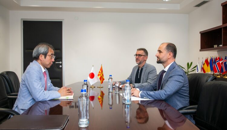 Takim i Ministrit Murtezani me Ambasadorin e Japonisë Kazuja