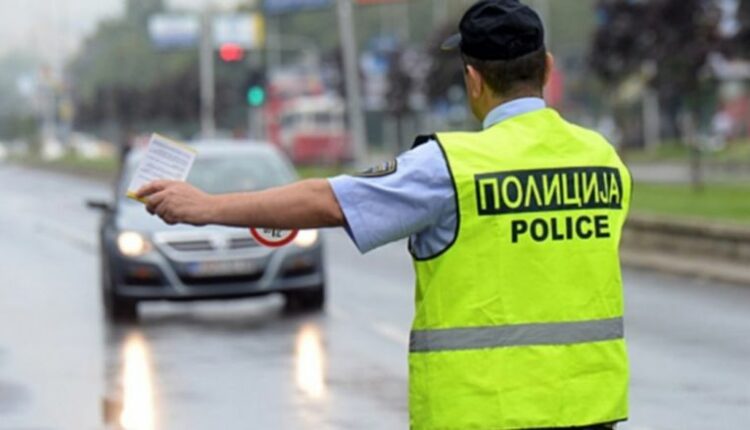 Për një ditë gjobiten mbi 100 shoferë në Shkup