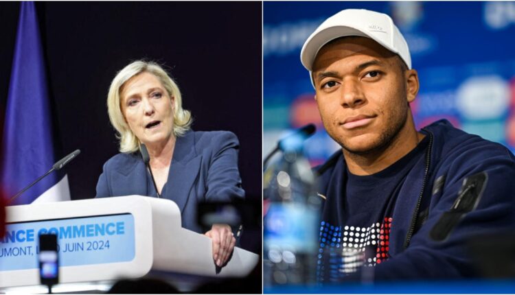 Ekstremi i djathtë kryeson në zgjedhjet në Francë, futbollisti Kylian Mbappe kundër Le Pen: Nuk mund ta lëmë vendin në duart e këtyre njerëzve