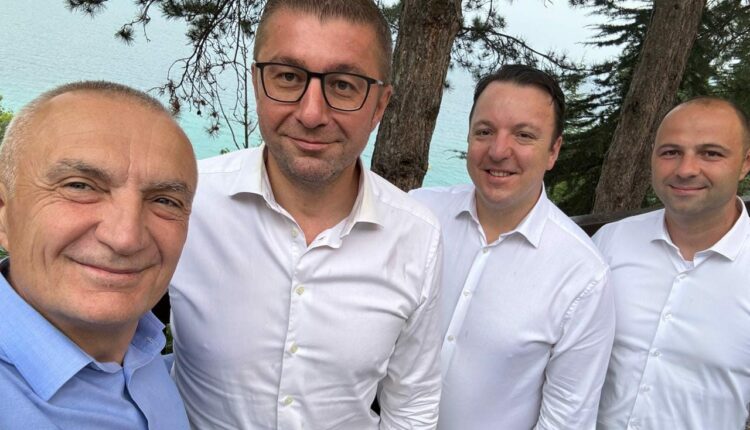 Ilir Meta takohet në Ohër me Mickovskin: Jam i lumtur që VMRO ka fituar