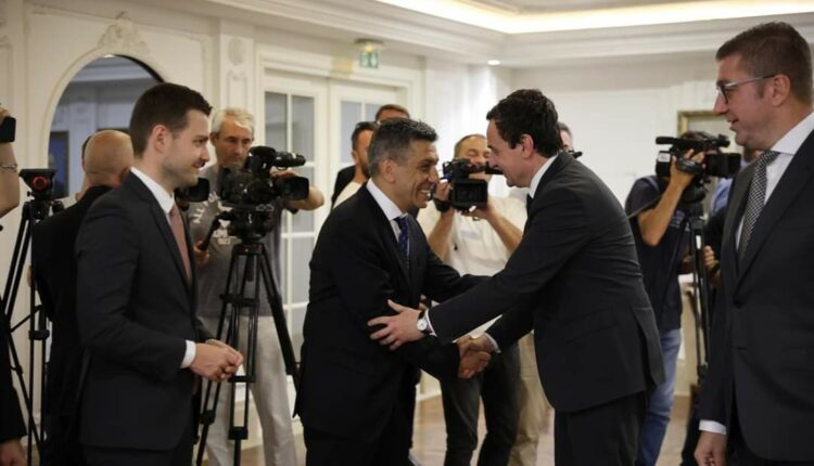 Mexhiti: Me kënaqësi të veçantë mirëpritëm kryeministrin Kurti, në Shkup