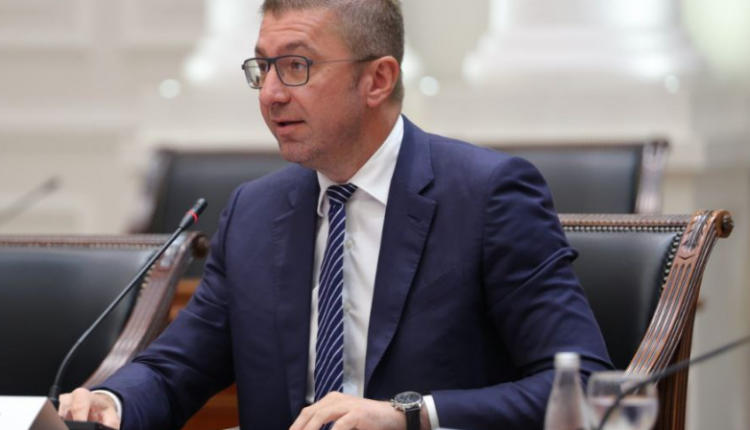 Mickoski: Shfuqizimi i Balancuesit nuk është nismë e partive politike, por vjen nga BE-ja