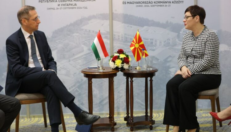 Dimitrieska Koçoska – Varga: Hungaria është partnerja jonë e fuqishme evropiane, përkrahje për progresin ekonomik dhe të ardhmen evropiane, përvoja do të shfrytëzohet në zbatimin e reformave
