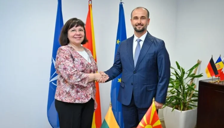 Murtezani takon ambasadoren e Lituanisë