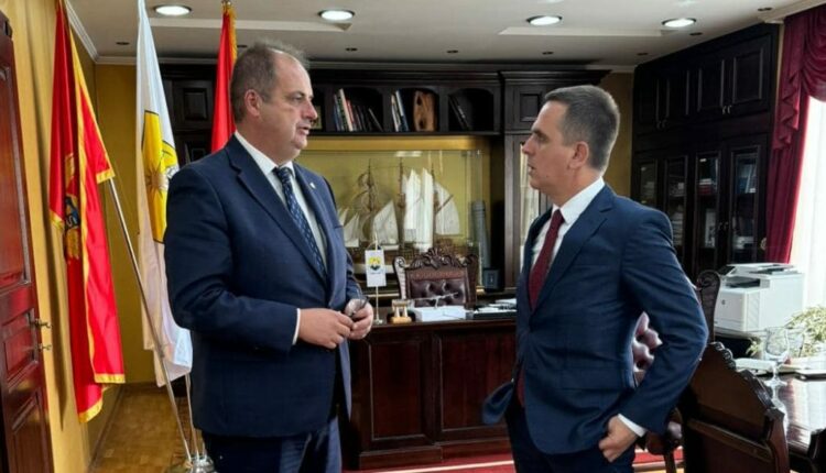 Takim i kryetarëve të komunave të Tetovës dhe Ulqinit, Kasami dhe Nimanbegu