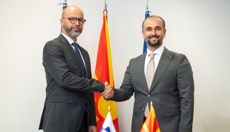 Takim i ministrit Murtezani me ambasadorin slloven, Presker