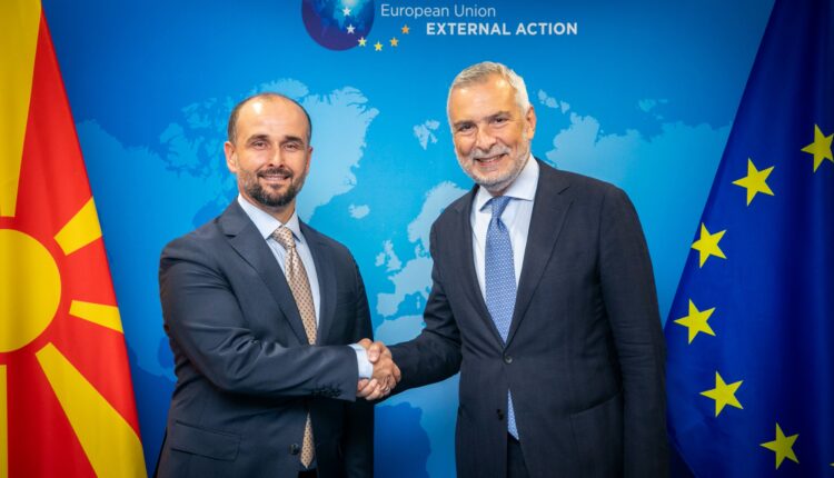Bruksel: Vizita e punës së Murtezanit u përmbyll me takimin me Saninon